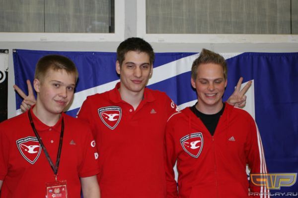 Mousesports team - Happy, Tod, Hasu